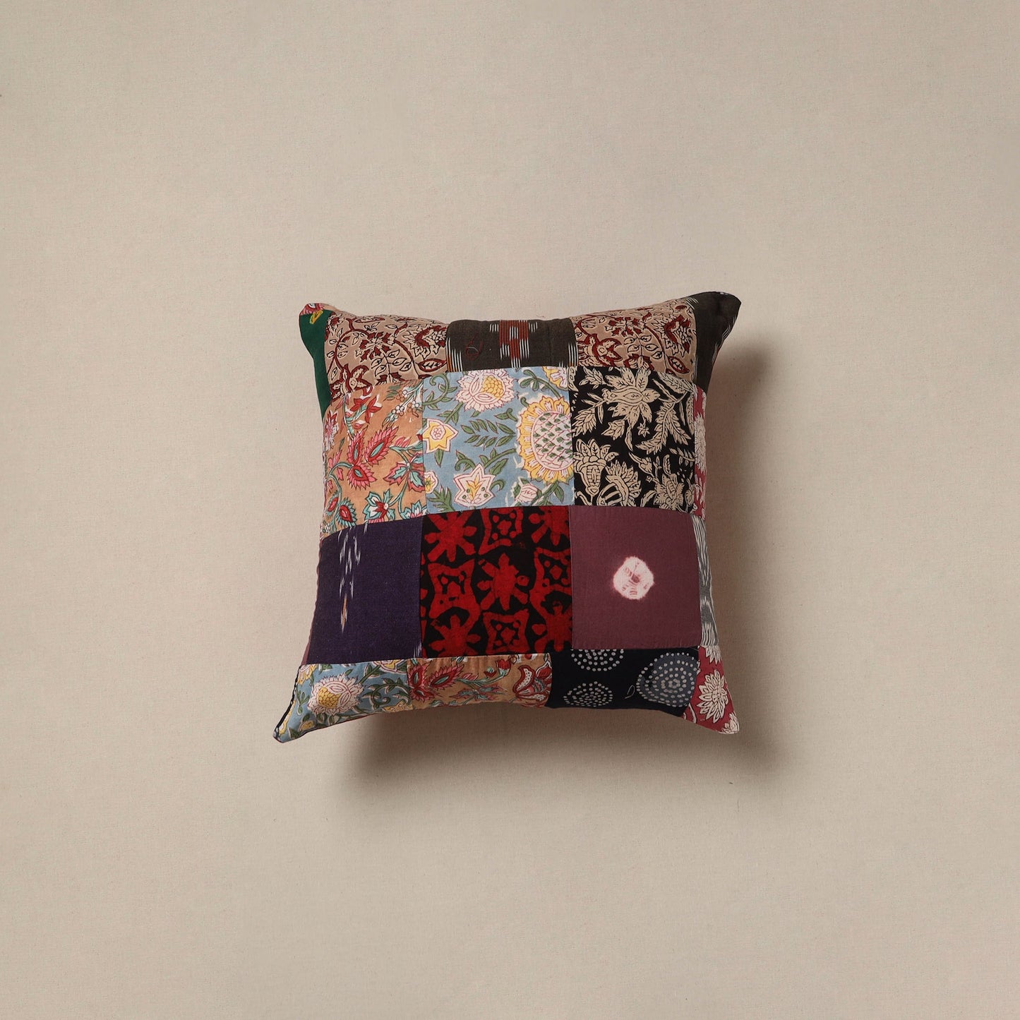 Handcrafted patchwork cushion cover 90
