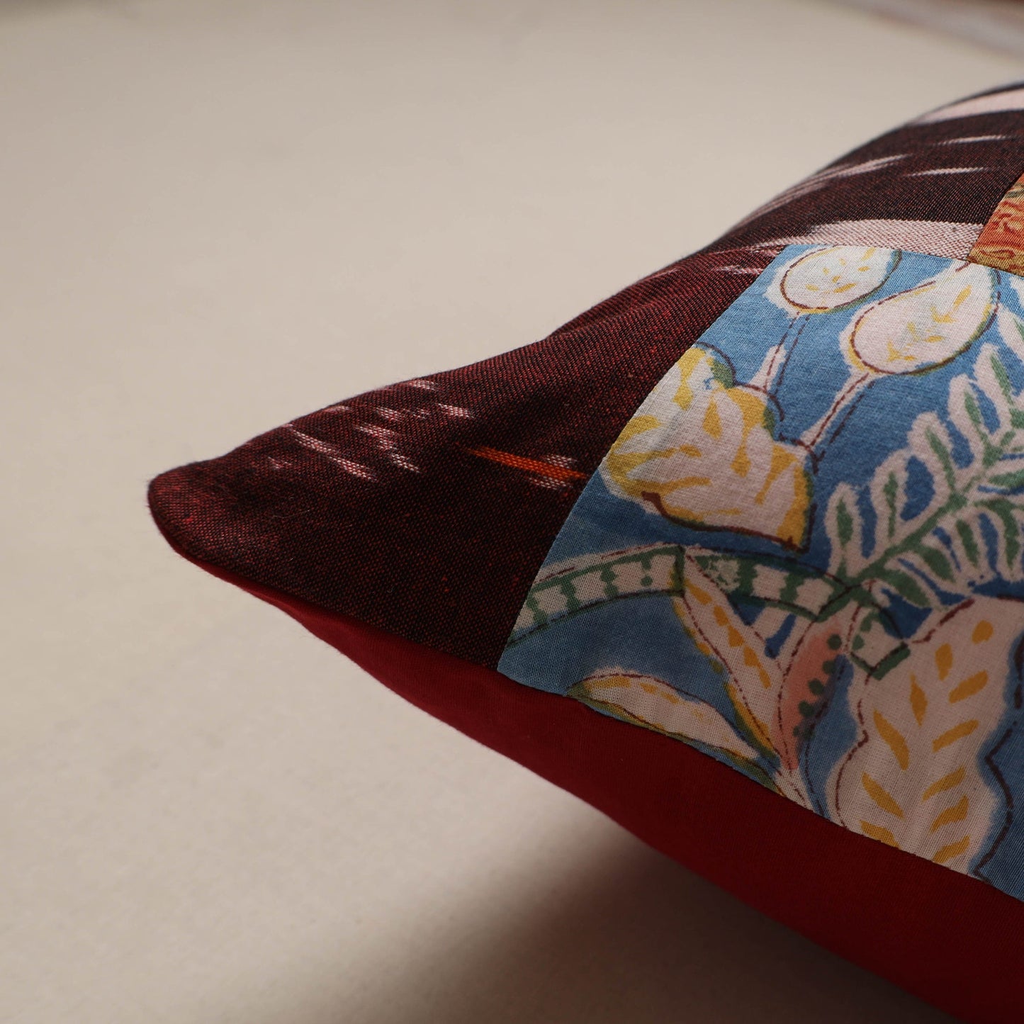 Handcrafted patchwork cushion cover 93