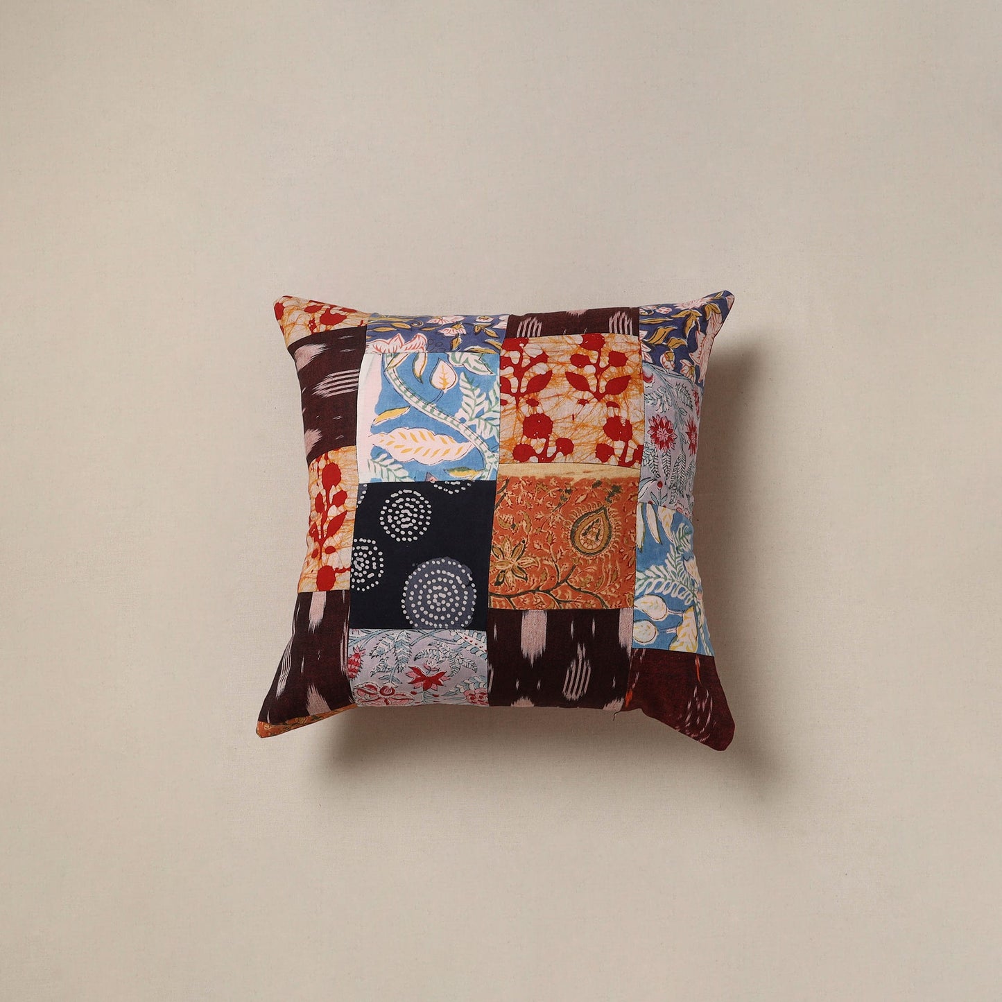 Handcrafted patchwork cushion cover 93