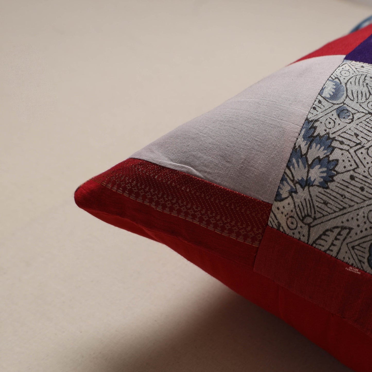 Handcrafted patchwork cushion cover 94