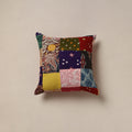 Handcrafted patchwork cushion cover 95