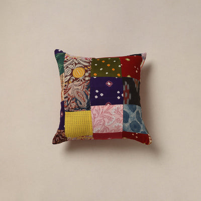 Handcrafted patchwork cushion cover 95