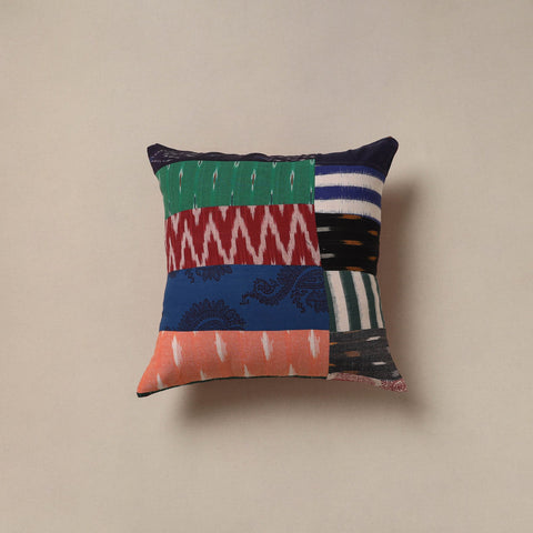 Handcrafted patchwork cushion cover 98