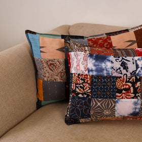 Handcrafted patchwork pillow covers (set of 2) 11