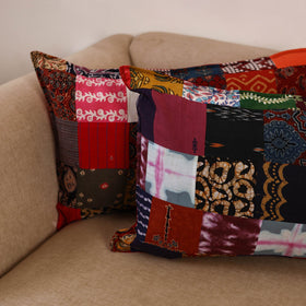 Handcrafted patchwork pillow covers (set of 2) 12