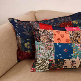 Handcrafted patchwork pillow covers (set of 2) 14