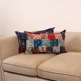 Handcrafted patchwork pillow covers (set of 2) 14
