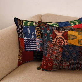 Handcrafted patchwork pillow covers (set of 2) 15