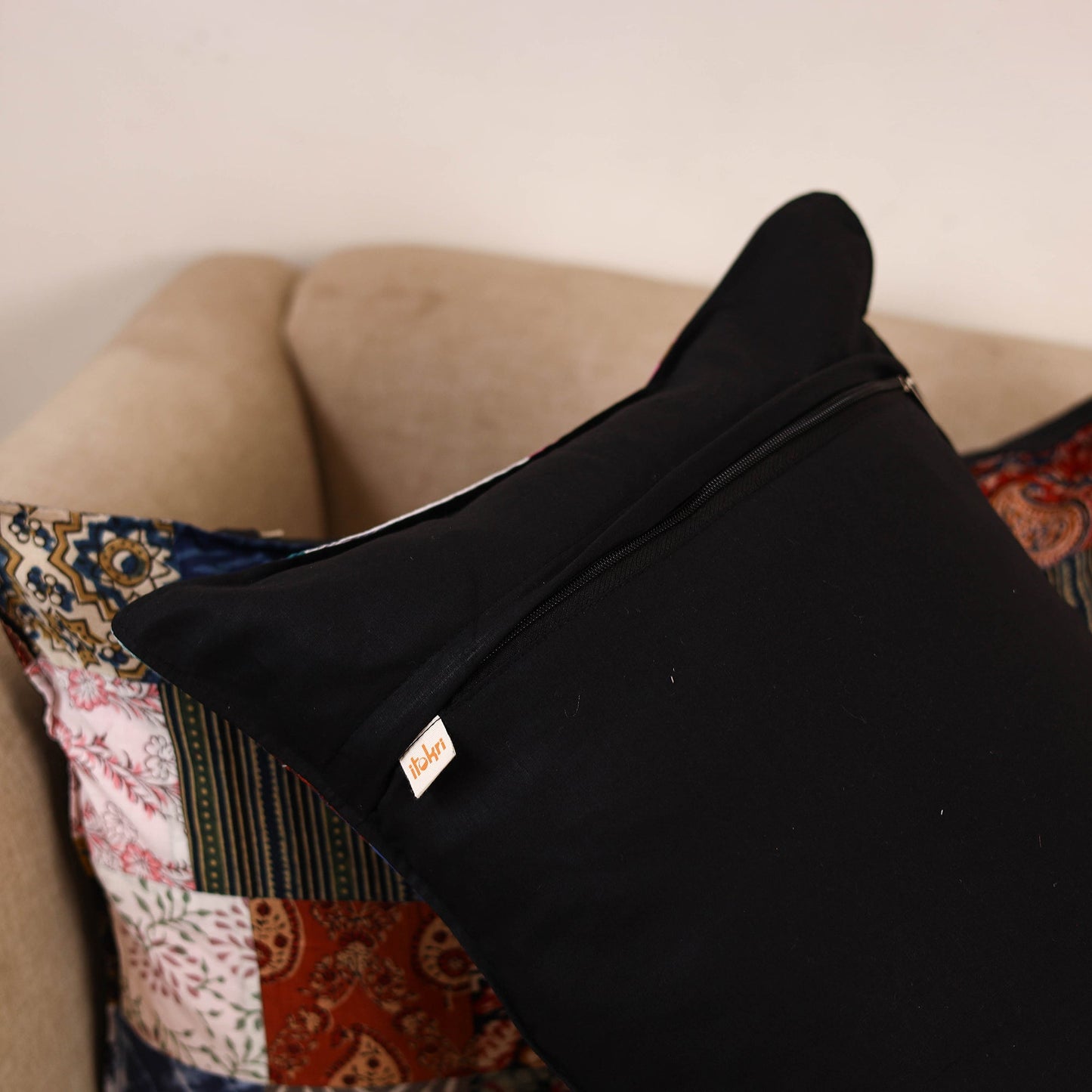 Handcrafted patchwork pillow covers (set of 2) 17