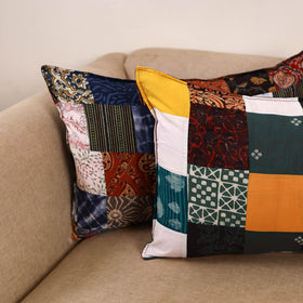 Handcrafted patchwork pillow covers (set of 2) 17