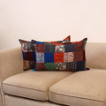 Handcrafted patchwork pillow covers (set of 2) 19