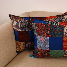 Handcrafted patchwork pillow covers (set of 2) 19