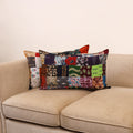 Handcrafted patchwork pillow covers (set of 2) 21