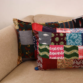 Handcrafted patchwork pillow covers (set of 2) 24