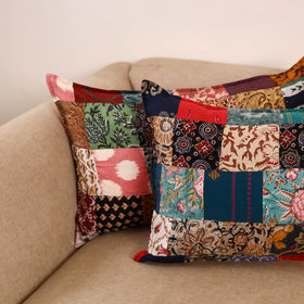 Handcrafted patchwork pillow covers (set of 2) 25