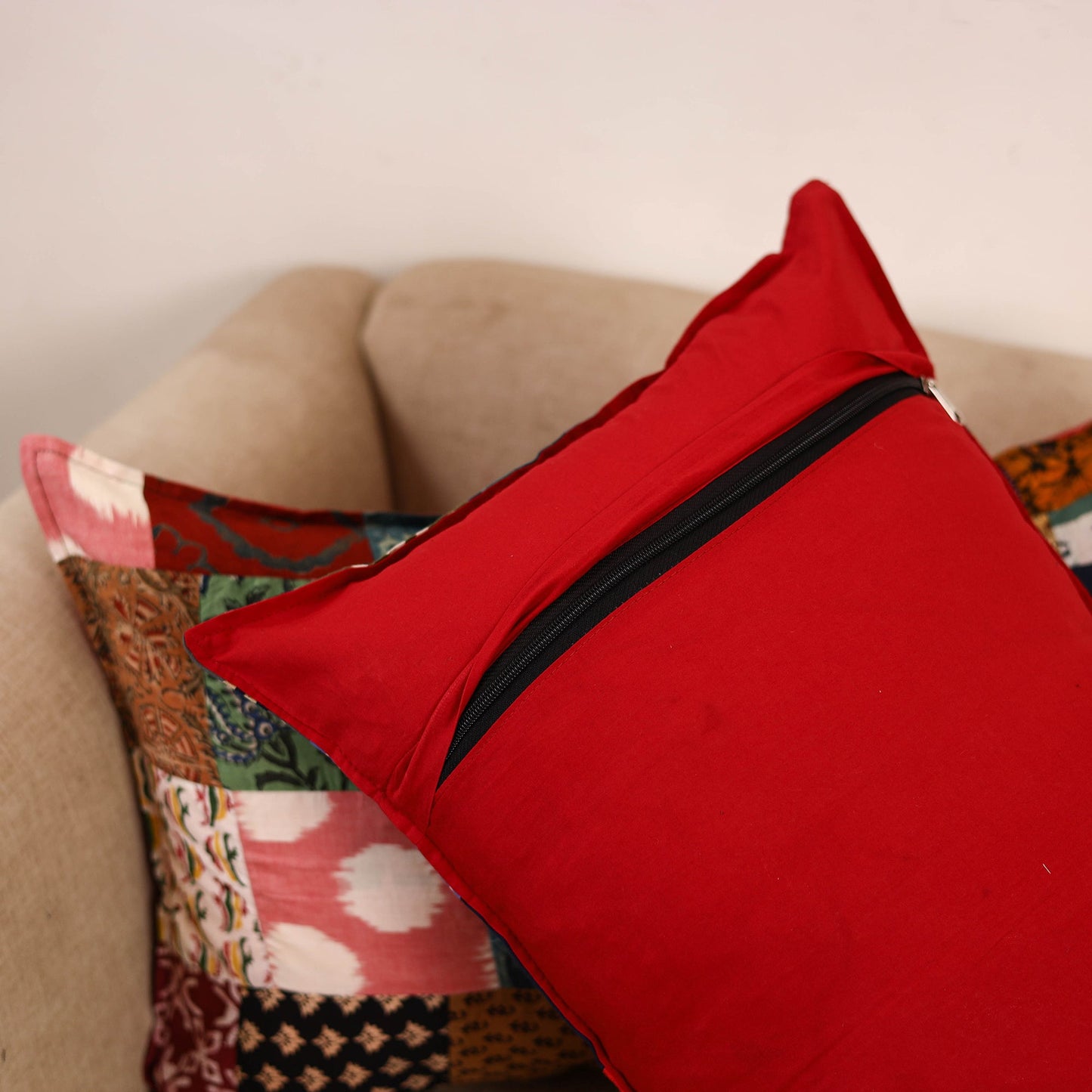 Handcrafted patchwork pillow covers (set of 2) 25