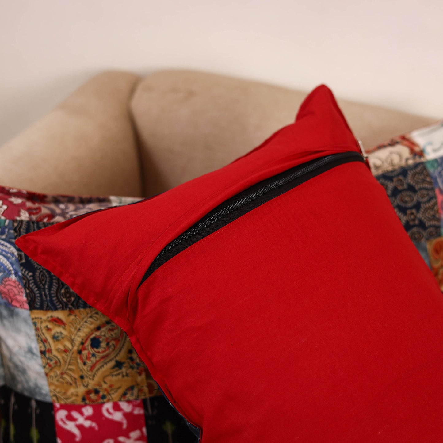 Handcrafted patchwork pillow covers (set of 2) 26