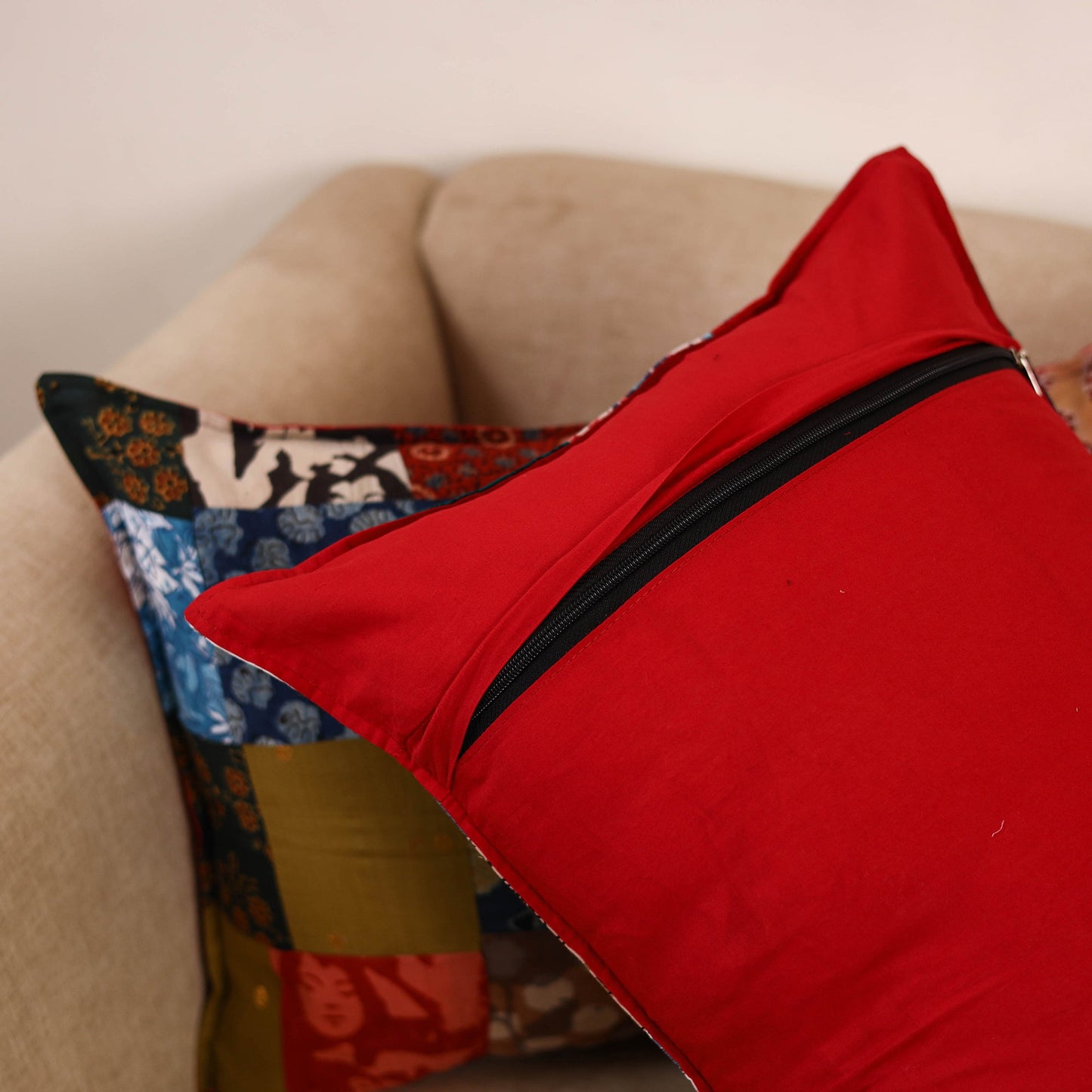 Handcrafted patchwork pillow covers (set of 2) 27