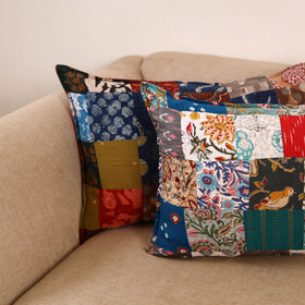 Handcrafted patchwork pillow covers (set of 2) 27