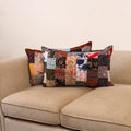 Handcrafted patchwork pillow covers (set of 2) 28