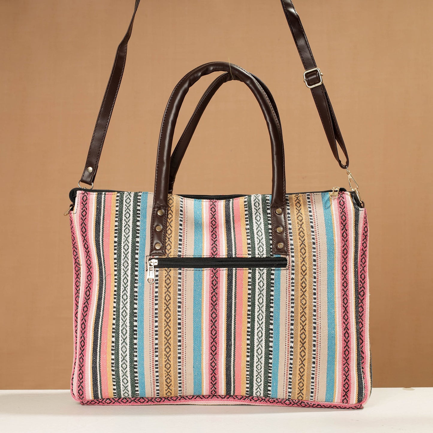  Handcrafted Printed Laptop Bag 