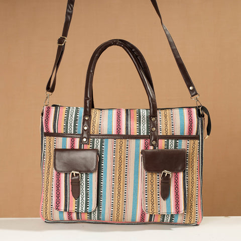  Handcrafted Printed Laptop Bag 
