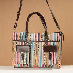 Handcrafted Printed Laptop Bag 