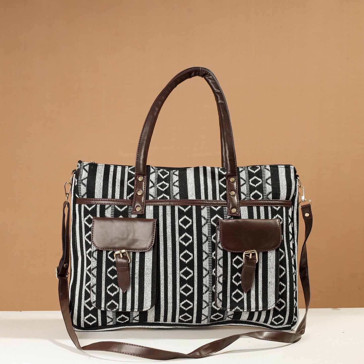  Handcrafted Printed Laptop Bag 