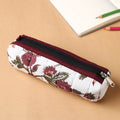 Handcrafted Quilted Cotton Pencil Pouch
