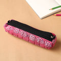 Handcrafted Quilted Cotton Pencil Pouch