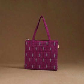 Handcrafted quilted handbag 07