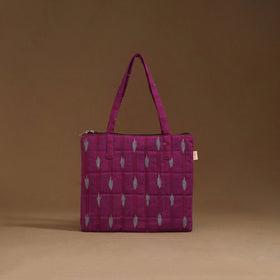 Handcrafted quilted handbag 07