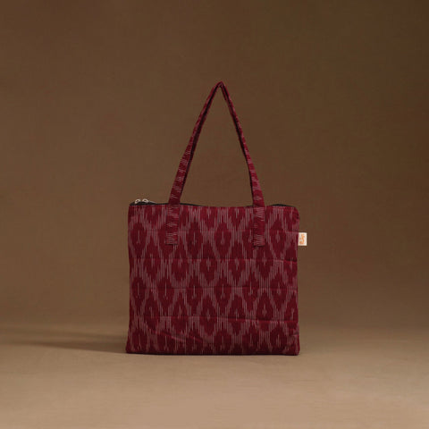 Handcrafted quilted handbag 09