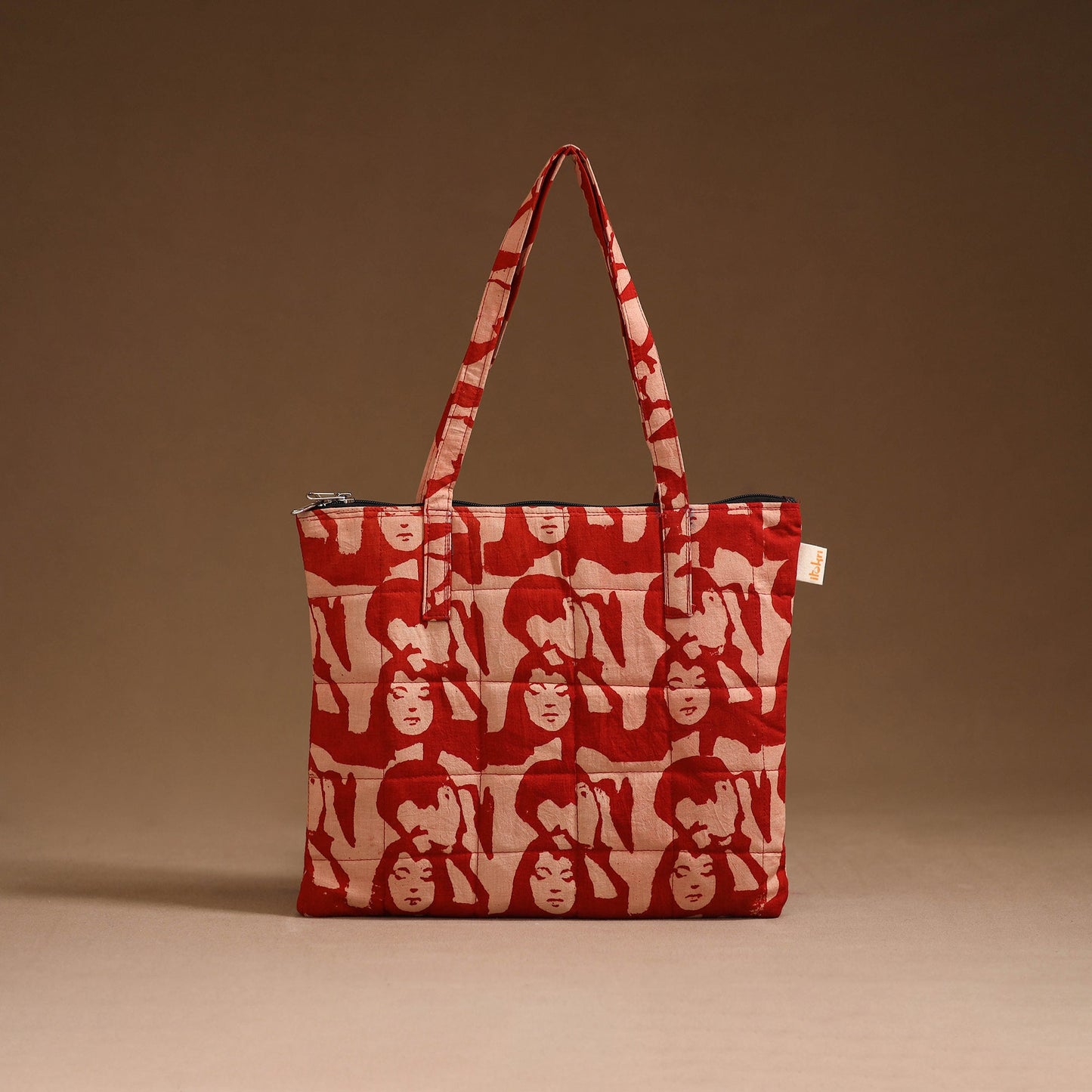 Handcrafted quilted handbag 10