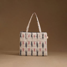 Handcrafted quilted handbag 11