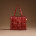 Handcrafted quilted handbag 12