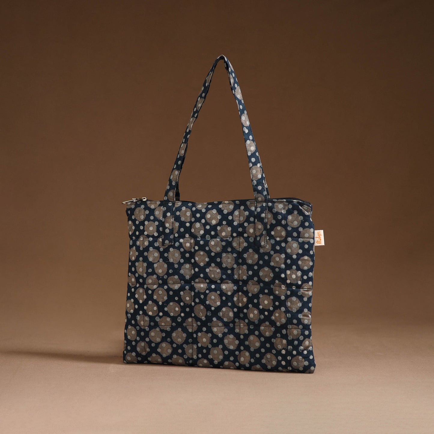 Handcrafted quilted handbag 13