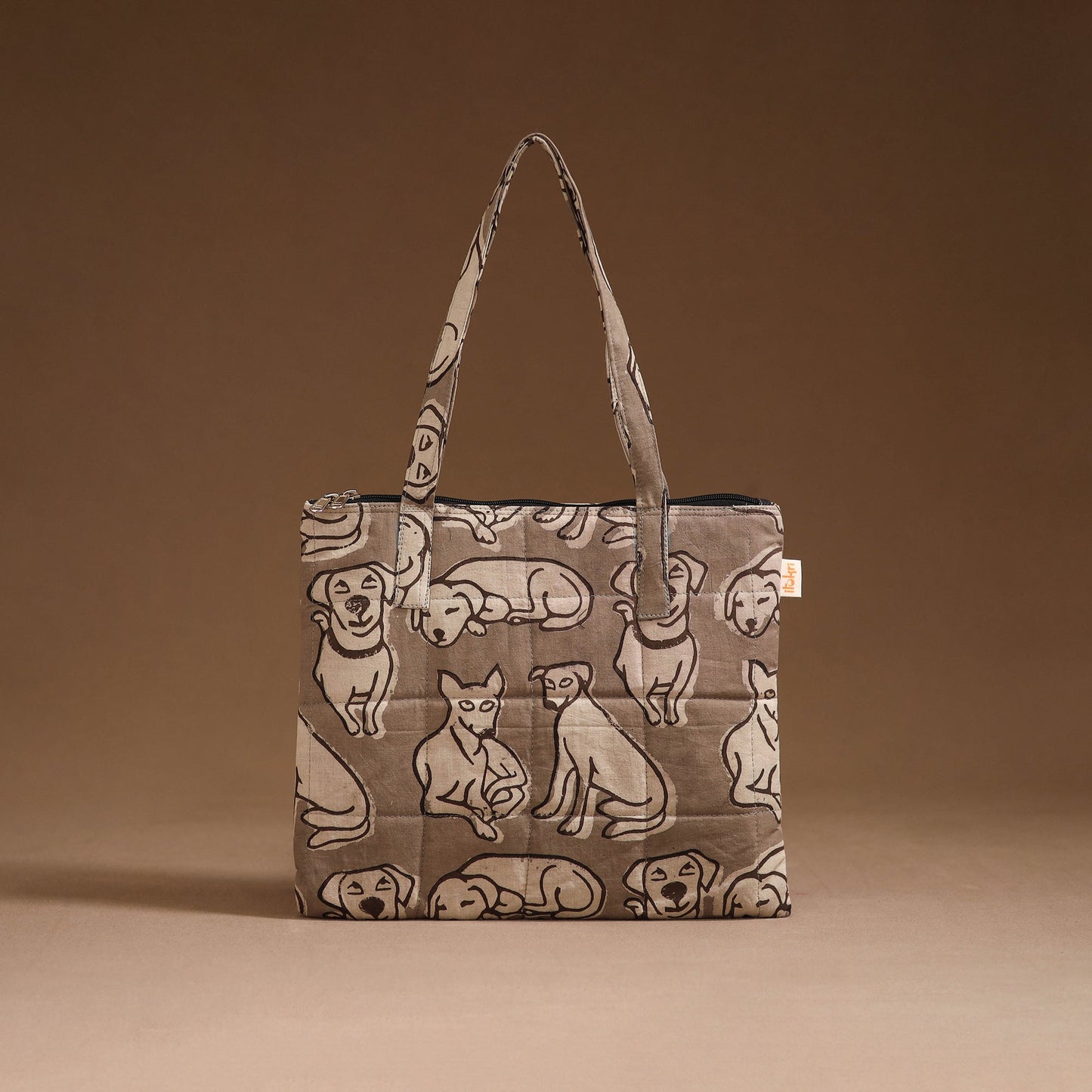 Handcrafted quilted handbag 14