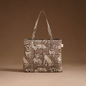 Handcrafted quilted handbag 14