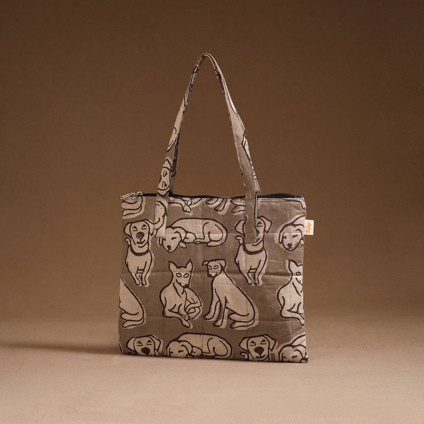 Handcrafted quilted handbag 14