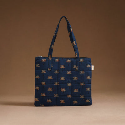 Handcrafted quilted handbag 21