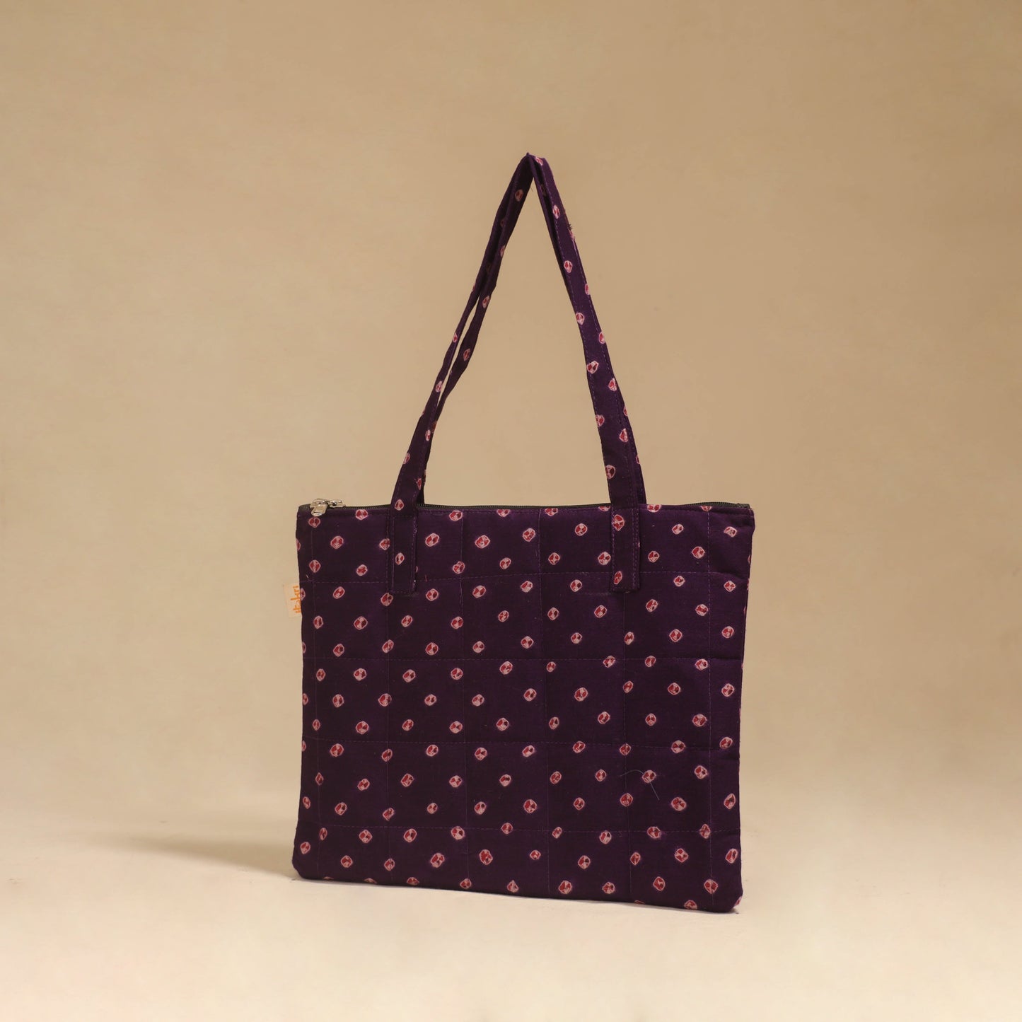 Handcrafted quilted handbag 25