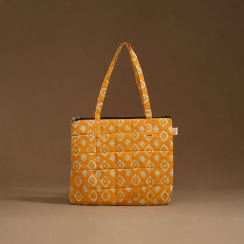 Handcrafted quilted handbag 25