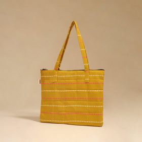 Handcrafted quilted handbag 26