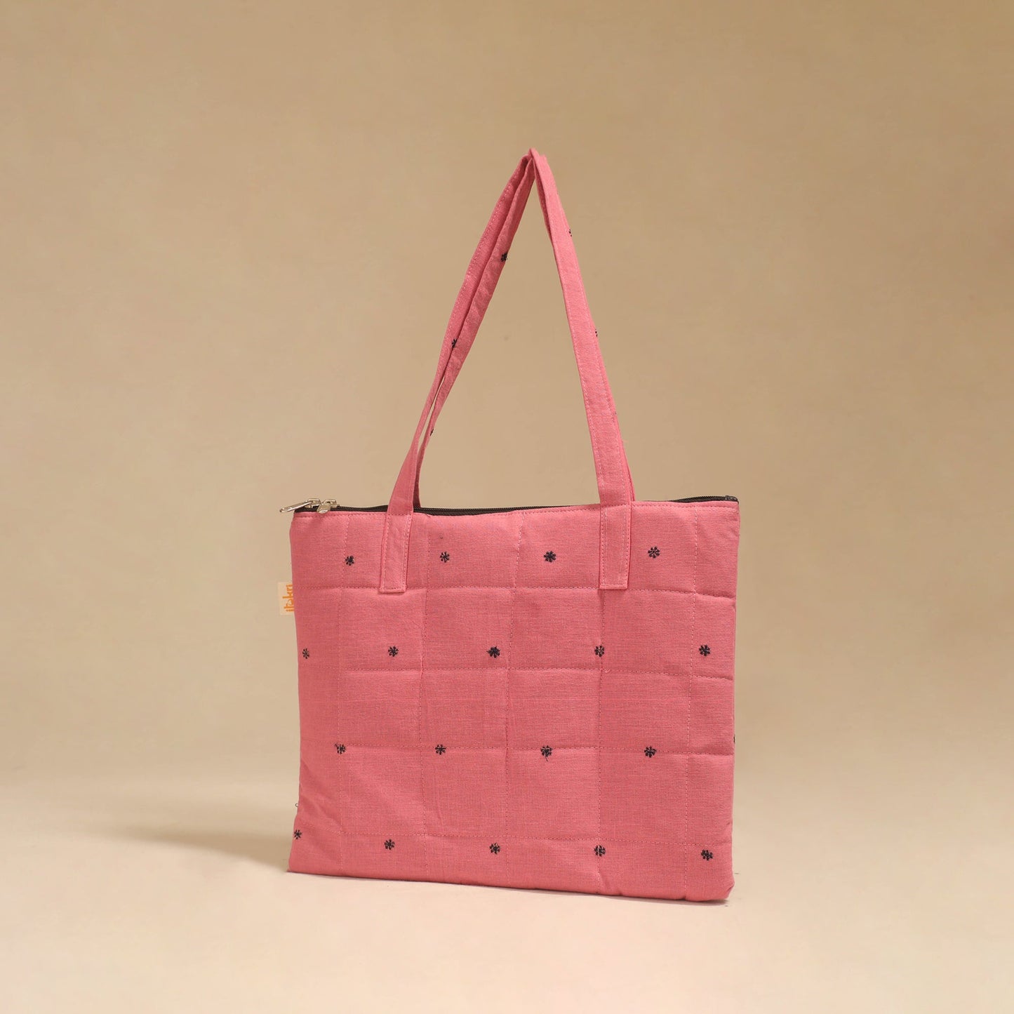Handcrafted quilted handbag 28