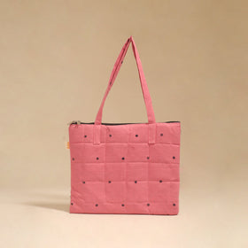 Handcrafted quilted handbag 28