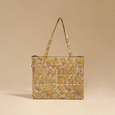 Handcrafted quilted handbag 32