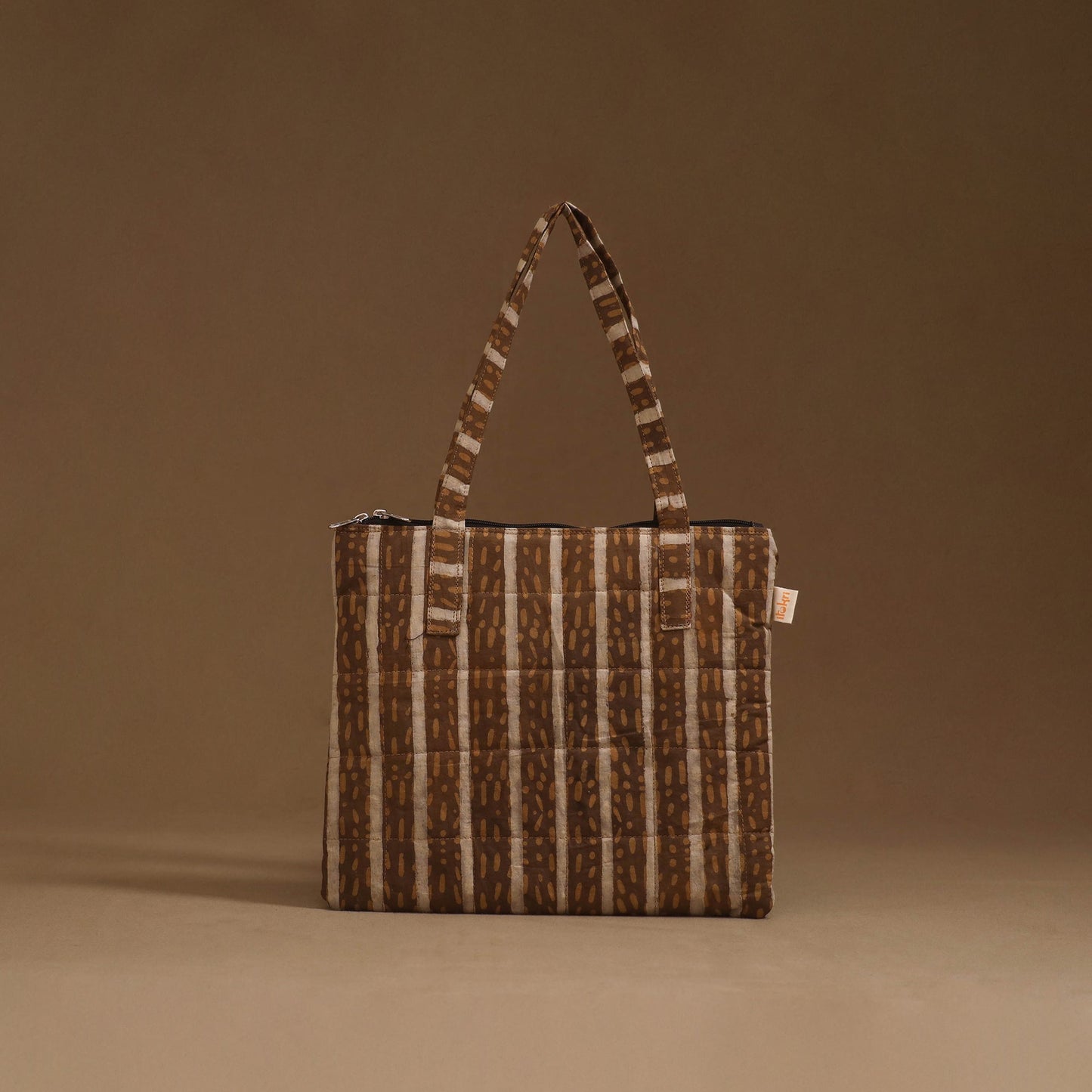 Handcrafted quilted handbag 32