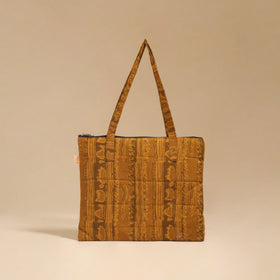 Handcrafted quilted handbag 34