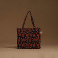 Handcrafted quilted handbag 36